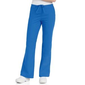 XS Royal Blue Landau Flare Leg Women's Pants